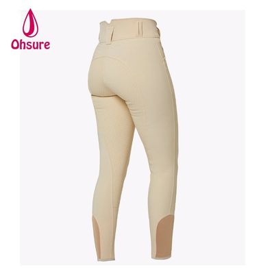 Custom High Quality Jodhpur Equestrian Riding Breeches Pants Non Slip Light Weight Silicone Seat Horse Riding Pants