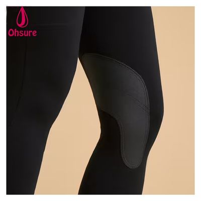 OEM High Waistband Equestrian Riding Pants Breathable Jodhpur Breeches Non Sliding Equestrian Breeches Riding Outfit