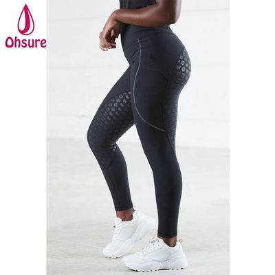 Breathable Sweat-Wicking Equestrian Show High Waist Full Seat Silicone Horseback Equestrian Women Horse Riding Breeches