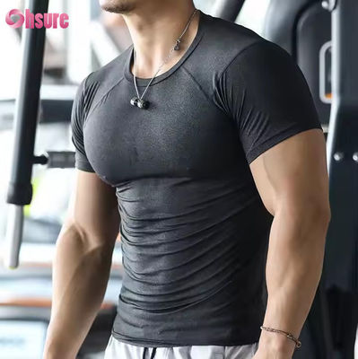 Sports Printing Summer Casual Men's T-shirts Short Sleeve Running Male Shirts Man Personalized T-shirt