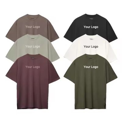 Custom logo New Design Workout Sports Wear t Shirt Men 100% Cotton Heavyweight Box Fit Running Oversize Fitness Gym Shirt