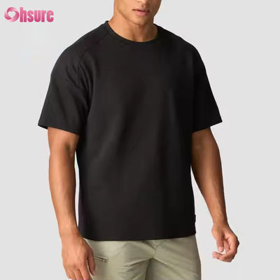 Custom Gray 100% Cotton t Shirt Heavyweight Oversized Tee Running Workout Sports Gym Shirt Men