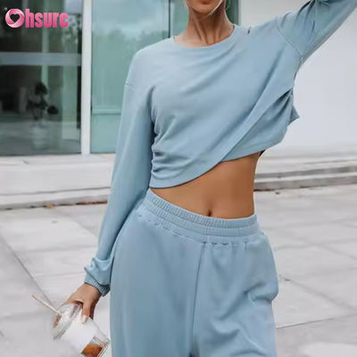 Wholesale Woman Hoodies Set Autumn and Winter New Fashionable Sports and Leisure Hoodie Set Casual Suit for Woman