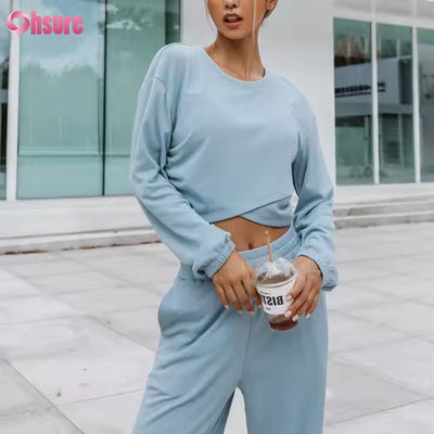 Wholesale Woman Hoodies Set Autumn and Winter New Fashionable Sports and Leisure Hoodie Set Casual Suit for Woman