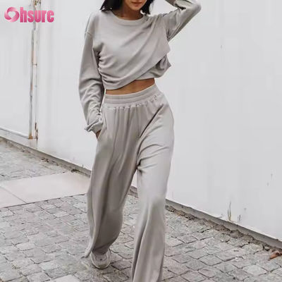 Wholesale Woman Hoodies Set Autumn and Winter New Fashionable Sports and Leisure Hoodie Set Casual Suit for Woman