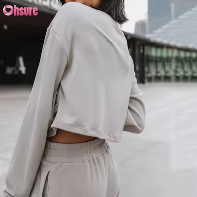 Wholesale Woman Hoodies Set Autumn and Winter New Fashionable Sports and Leisure Hoodie Set Casual Suit for Woman
