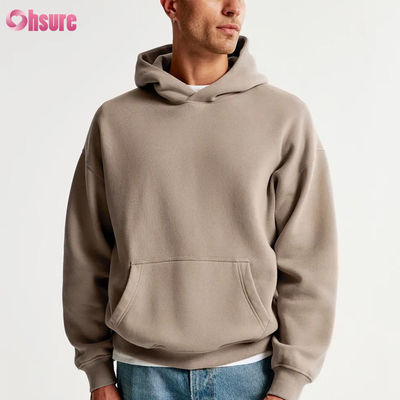 High Quality 400 GSM French Terry Cotton Hoodie Unisex Soft Plain Thick with Custom Logo 100% Cotton for Winter