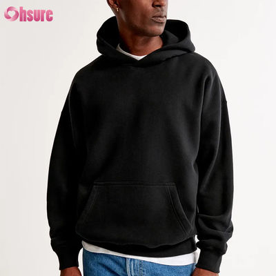High Quality 400 GSM French Terry Cotton Hoodie Unisex Soft Plain Thick with Custom Logo 100% Cotton for Winter