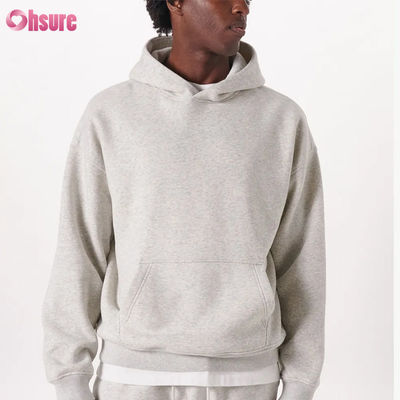 High Quality 400 GSM French Terry Cotton Hoodie Unisex Soft Plain Thick with Custom Logo 100% Cotton for Winter