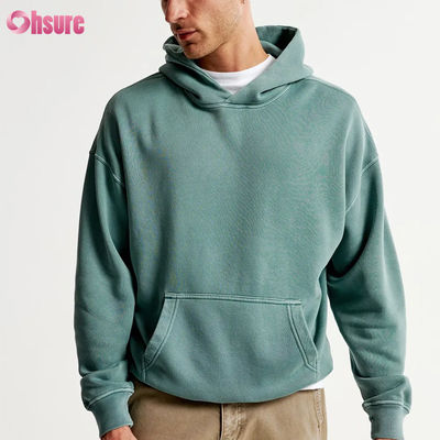 High Quality 400 GSM French Terry Cotton Hoodie Unisex Soft Plain Thick with Custom Logo 100% Cotton for Winter