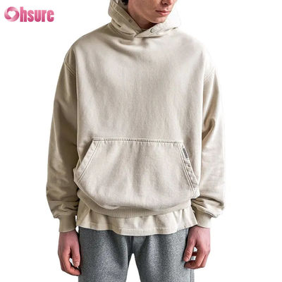 Custom logo Hoodie High Quality Men Sweatshirts Hoodies Custom logo Heavyweight Cotton Oversized Mens Drop Shoulder Hoodie