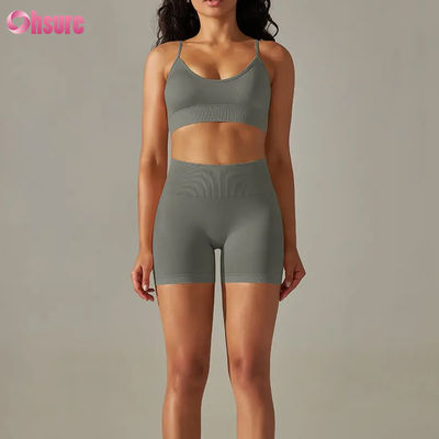 Women's High Waist Fashionable Sports Pants Hot Sale Seamless Activewear & Fitness Yoga Wear Workout Yoga Leggings Sports Bra