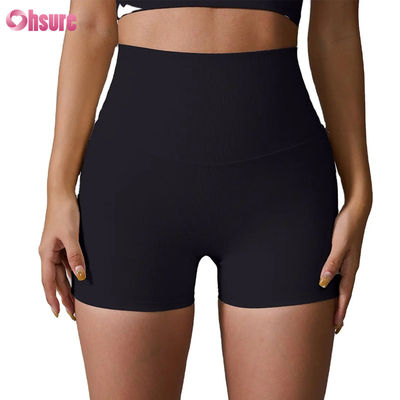 2025 New Style High Quality Breathable Multi-Color Spandex/Nylon Fitness Shorts Hot Sale Women's Gym Pants for Exercise