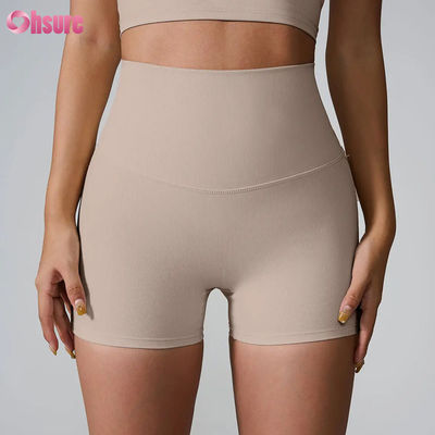 2025 New Style High Quality Breathable Multi-Color Spandex/Nylon Fitness Shorts Hot Sale Women's Gym Pants for Exercise