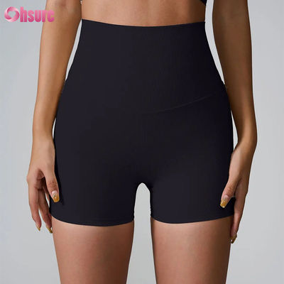 2025 New Style High Quality Breathable Multi-Color Spandex/Nylon Fitness Shorts Hot Sale Women's Gym Pants for Exercise