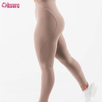 New Design High Elastic  Sports Leggings HIgh Waist GYM Wear for Women Wear 220g