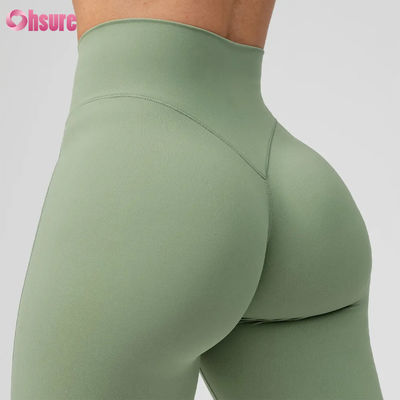 Hot Sale High Waist Workout Yoga Leggings Solid for Women Sports Pants Custom Yoga Wear New Fashion High Quality for Women