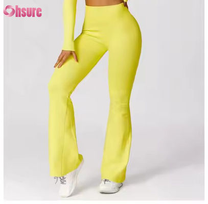High Quality Sports Pants Comfortable Versatile Sports Leggings High Waist Pleated Yoga Leggings for Women