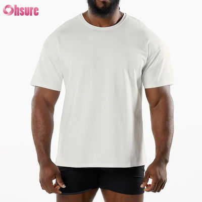 Men Sports New Arrival Crew Neck Breathable Sport T Shirt 95%Cotton 5%Spandex Material Gym Quick Dry T Shirt for Men