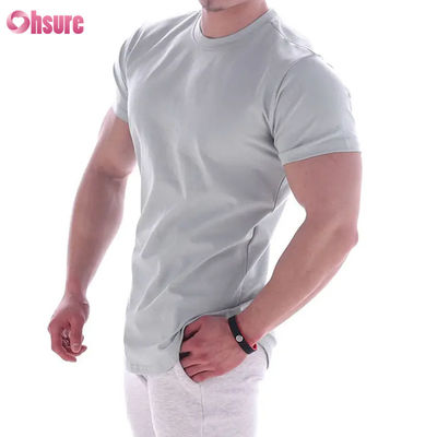 Men's Quick-Drying Sports T-Shirt Print Basketball Training Clothes with Stretch Short Sleeves for Running Fitness Gym Workouts