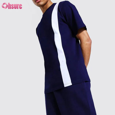 Customized Football Uniform T-Shirt Light Weight Short Sleeve High Quality  for Men Blank Casual Oversized Print Pattern
