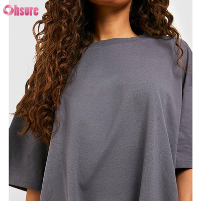 Unisex T Shirt High Quality Custom LOGO Design Blank Oversized O-Neck Tshirt for Women