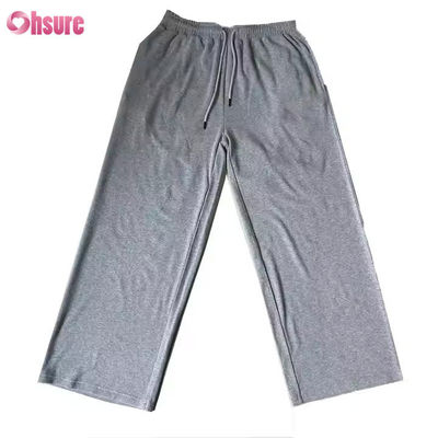 Custom Plus Size Casual Wear Fashion 2 Piece Set Jogger Sweatshirt Wide Leg Flared Sweatpants Tracksuit for Women