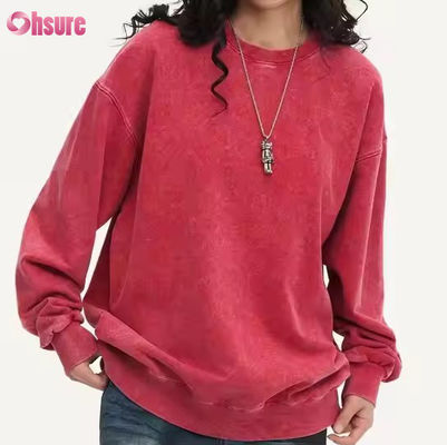 Customized Autumn Winter 400G Polyester / Cotton Circle Breathable Fitness Hoodie for Men O-Neck Anti-Shrink Used for Washing