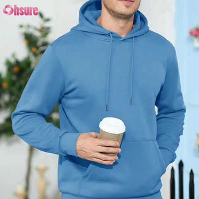 Men Active Hoodies Fleece Lined Sweatshirts Casual Athletic Workout Pullover With Pocket Blank Hoodie High Quality Woven 1 P