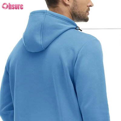 Men Active Hoodies Fleece Lined Sweatshirts Casual Athletic Workout Pullover With Pocket Blank Hoodie High Quality Woven 1 P
