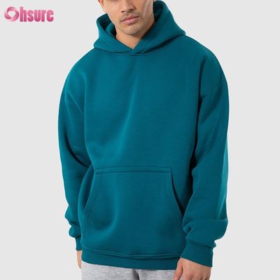 Friendly Fabric Hoodie High Quality Cotton Hoodies Oversize Pullovers Slim Plain Men Sport Hoodies