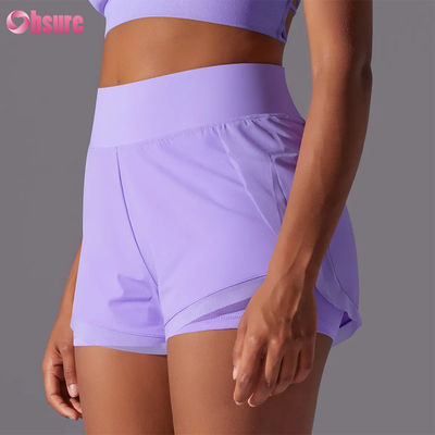 2025 Women's High Waist Breathable Fitness Jogger Shorts Wholesale Summer Training Running Sports Pants Hot New Design
