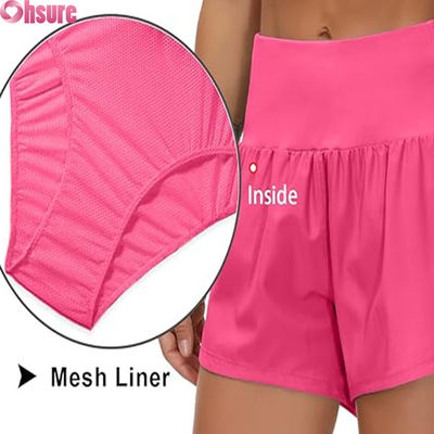 Oem Service Sports Bottoms Multi Functional Sports Shorts High Waist Comfortable Sports Shorts for Women