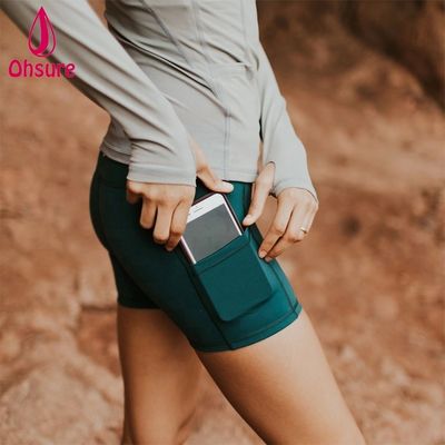 Gym Short Pants Customized Workout Biker Shorts Women Fitness Shorts With Side Pockets Workout High Waist Biker Shorts 10-12days