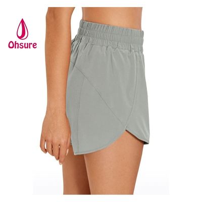 Sports Shorts Quick Drying Shorts New High Waist Casual Design Womens Custom Logo Plus Size Woven Printed Support Custom Sample