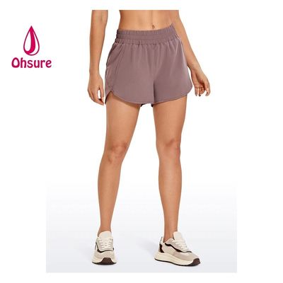 Sports Shorts Quick Drying Shorts New High Waist Casual Design Womens Custom Logo Plus Size Woven Printed Support Custom Sample