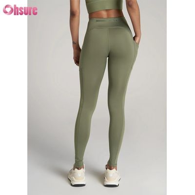 Textured Sports Leggings Fitness Yoga Sports Pants With Zipper Design Sports Yoga Leggings for Women