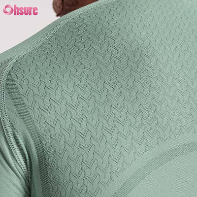 High Quality Polyester Cotton Quick Drying Fitted Muscle t Shirt for Men