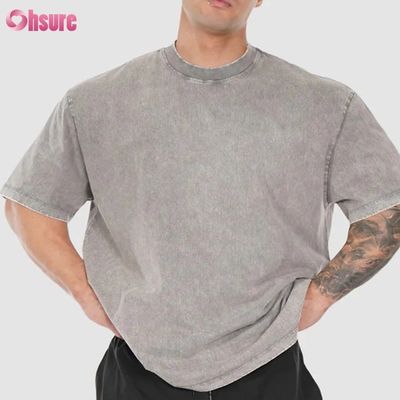 Custom Logo Sports T-shirt Casual Fitted Sleeves Workout  Blank T-Shirt for Men