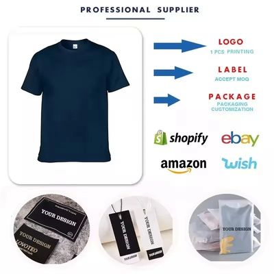 Custom Logo High Quality 260 GSM Heavy Weight Box Fit 100% Cotton Drop Shoulder Oversized Cropped Boxy T Shirts Sport