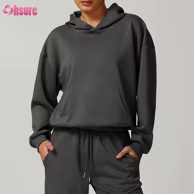 Women's 2 Piece Outfits Sweatsuit Sets Hoodies Wide Leg Sweatpants Tracksuit 2024 Fall Matching Lounge Set