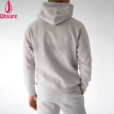 Heavyweight Casual Hoodie High Quality Fleece Hoodie Solid Color Basic Sweatshirts for Men