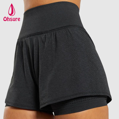 New Arrive Best Selling Gym Shorts Women High Waist High Quality Ladies Gym Shorts Athletic Apparel Women