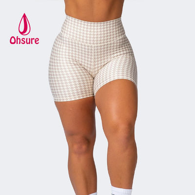 OEM 2 Piece Set Sports Bra&Scrunch Butt Shorts Basketball Shorts Gym Fitness Sets Women's Shorts