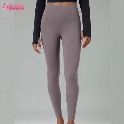 Recycled Nylon Spandex Blend Eco-friendly Fabric Gym Pants Workout Leggings for Women