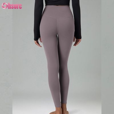 Recycled Nylon Spandex Blend Eco-friendly Fabric Gym Pants Workout Leggings for Women