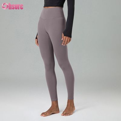 Recycled Nylon Spandex Blend Eco-friendly Fabric Gym Pants Workout Leggings for Women