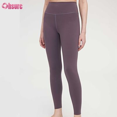 Apparel Four Needle Six Thread Compression Fitness Women Leggings High Waist Slim Full 1 Piece Sportswear Skinny Yoga Pants