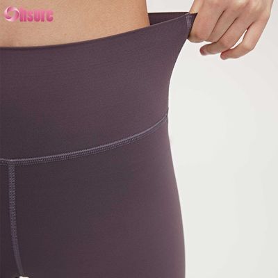 Apparel Four Needle Six Thread Compression Fitness Women Leggings High Waist Slim Full 1 Piece Sportswear Skinny Yoga Pants