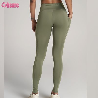 Plus Size Yoga Pants Back Zipper Pocket Moisture Absorbing and Quick Drying Leggings for Women